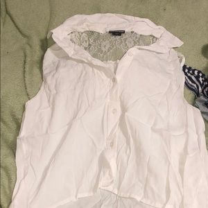 Joe boxer tank top with open back of shoulders